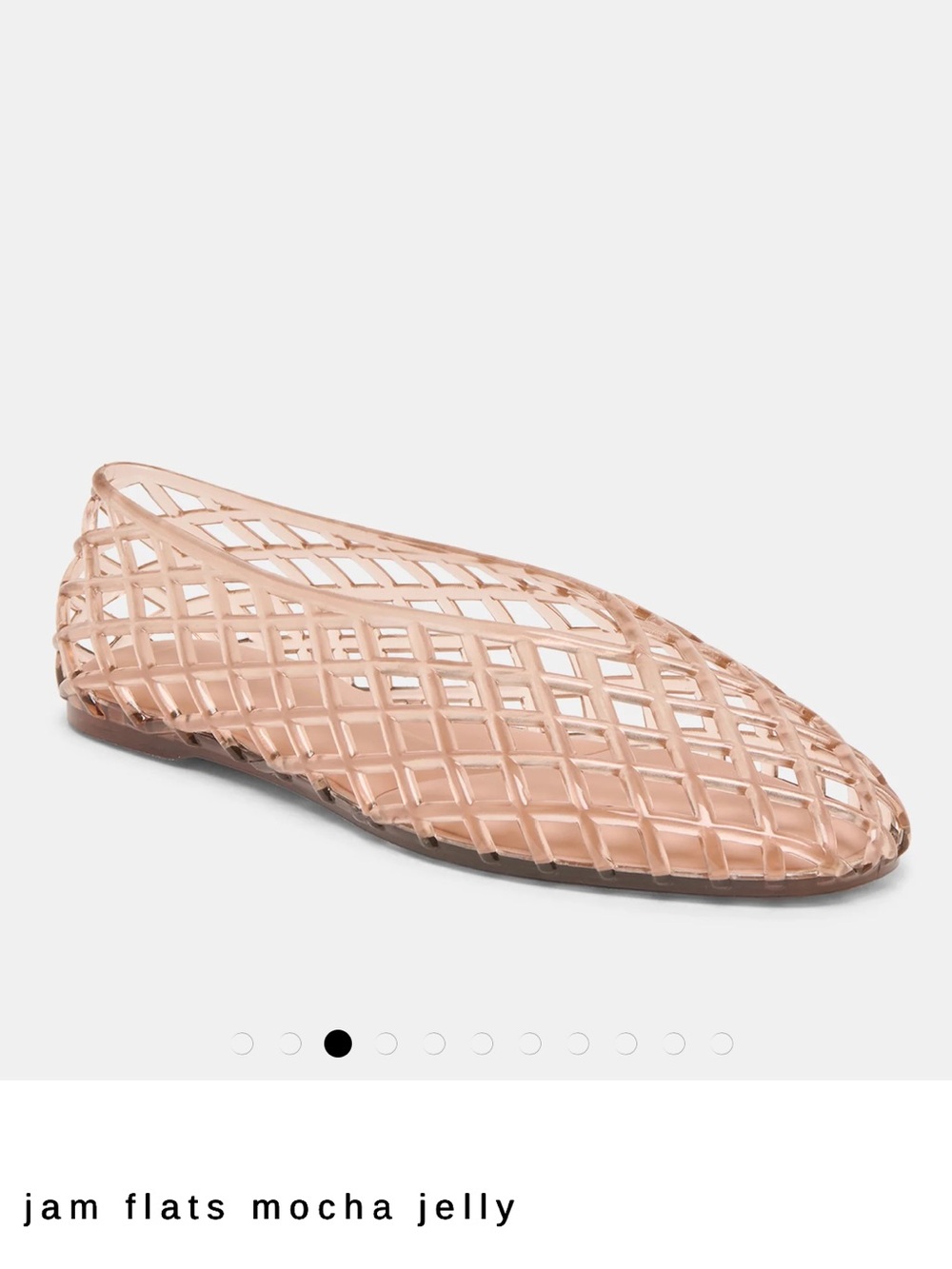 Dolce Vita Jam Mocha Jelly Flat